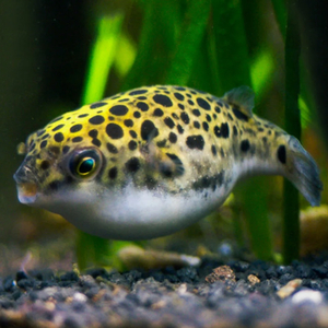 ТЕТРАОДОН ЗЕЛЕНЫЙ - Tetraodon nigrovindis