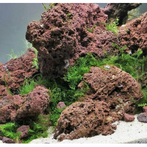 ЛАВА КРАСНАЯ 5*10см КАМЕНЬ PRIME для декорирования аквариума