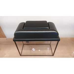 АКВАРИУМ 10л крышка+свет №2 размеры в см 32ш*15г*21в (29в с крышкой)