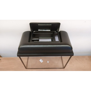 АКВАРИУМ 10л крышка+свет №2 размеры в см 32ш*15г*21в (29в с крышкой)