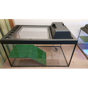 Террариум 50л с мостиком и крышкой.