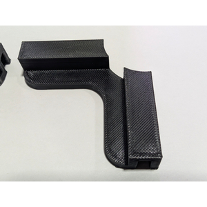 УГОЛКИ ДЕРЖАТЕЛИ ПОКРОВНОГО СТЕКЛА 4 ШТ ( НА СТЕКЛО 5 ММ ) ЧЕРНЫЕ