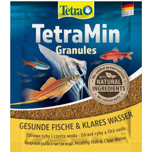 TetraMin Granules 15г (пакетик) - корм для всех видов рыб