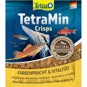 TetraMin Crisps 12 г (пакетик) - корм для всех видов рыб в виде "чипсов"