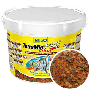 Корм чипсы 250 мл для всех видов рыб TetraMin Pro Crisps фасов.в п/э контейнер