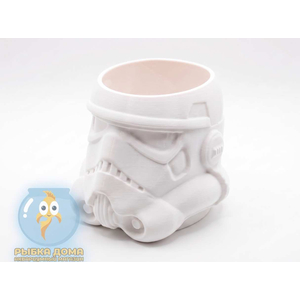 ГОРШОК ПЛАСТИКОВЫЙ ШЛЕМ ШТУРМОВИКА STAR WARS