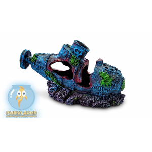 GC0808 Декорация Подводная лодка /винт 16,3*8,5*6,5
