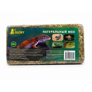Мох натуральный Gloxy, брикет 100г