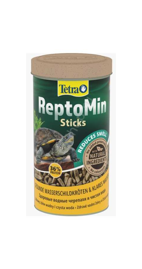 ReptoMin 500мл - корм в палочках для водных черепах